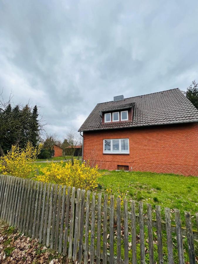 Helles Ferienhaus Storchenblick Buchholz Aller Exterior foto